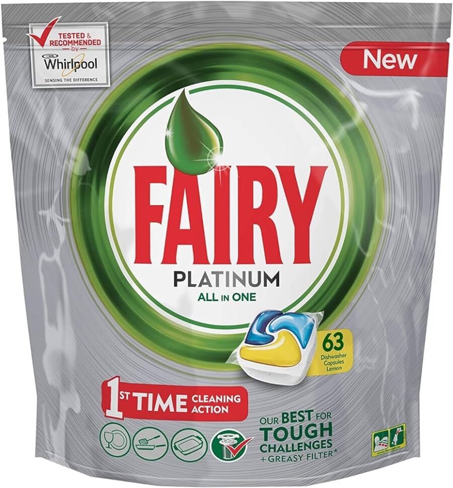 Fairy Platinum All in 1 Regular, Lemon