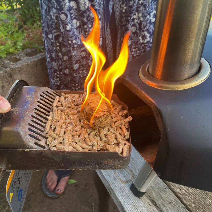 Wood Pellets pizza